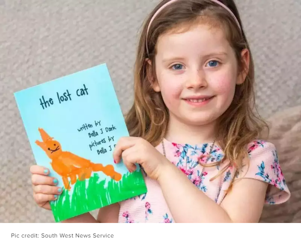 5 years old becomes world’s youngest author